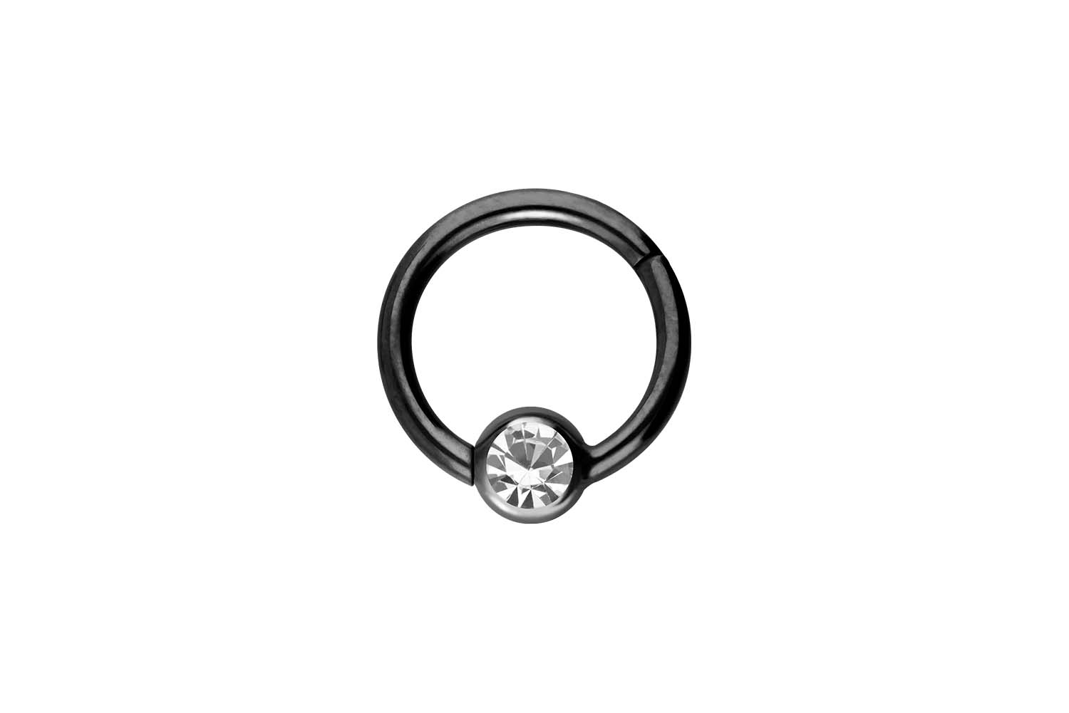 Titan Segmentring Clicker Piercing KRISTALL ++SALE++